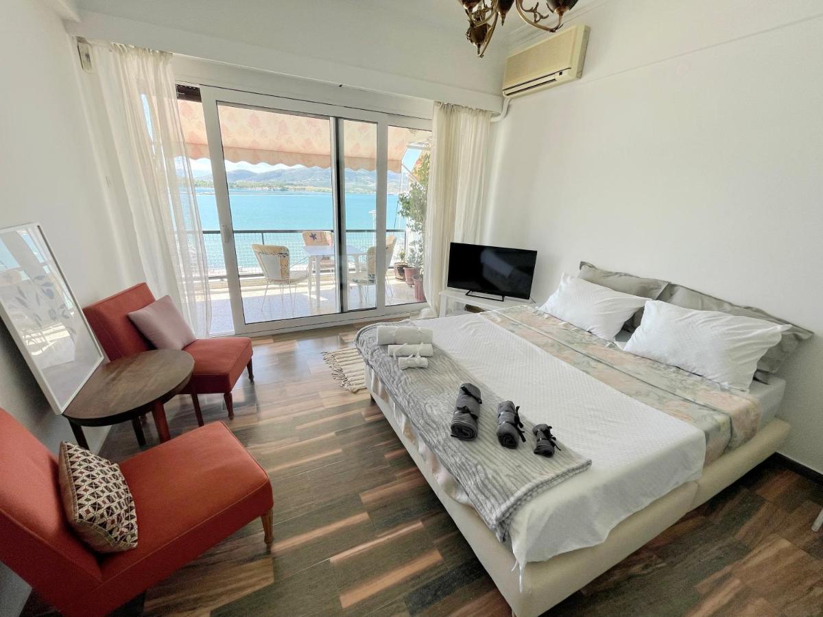 Marine Apartment With Sea & Port View! Volos Exteriör bild