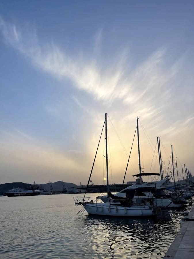 Marine Apartment With Sea & Port View! Volos Exteriör bild