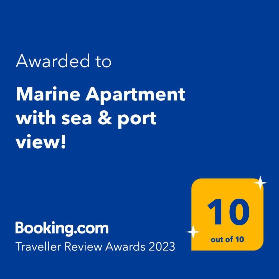 Marine Apartment With Sea & Port View! Volos Exteriör bild